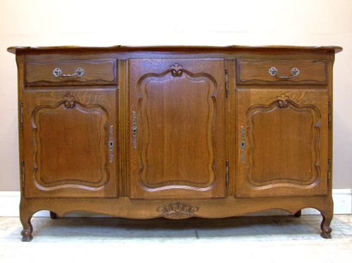 vintage french provencal style sideboard